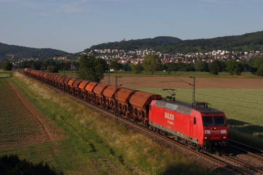145 060-0 DB-AG bei Hirschberg/Heddesheim