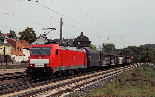 186 326-5 [DB-AG] | in Saarbrücken/Dudweiler | 13.10.2012 | #21212