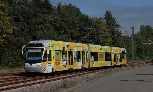 1022 [Saarbahn] | bei Heusweiler | 22.09.2013 | #23037