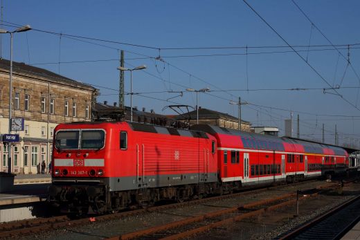 143 367-1 im Hbf Hof | #24835