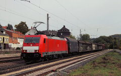 186 326-5 [DB-AG] | in Saarbrücken/Dudweiler | 13.10.2012 | #21212
