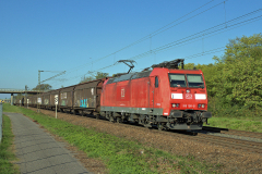 185 222-2   DB-AG  bei Weinheim
